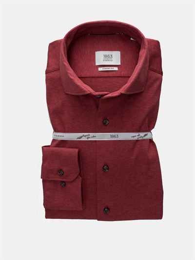 Eterna Super Soft rød by1863 jersey. Comfort Fit 2168 56 LS82