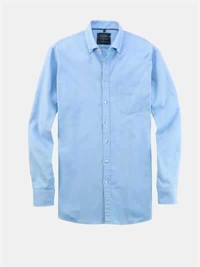 Olymp lyseblå casual skjorte. Modern Fit 4052 24 11